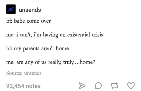 Existential Crises