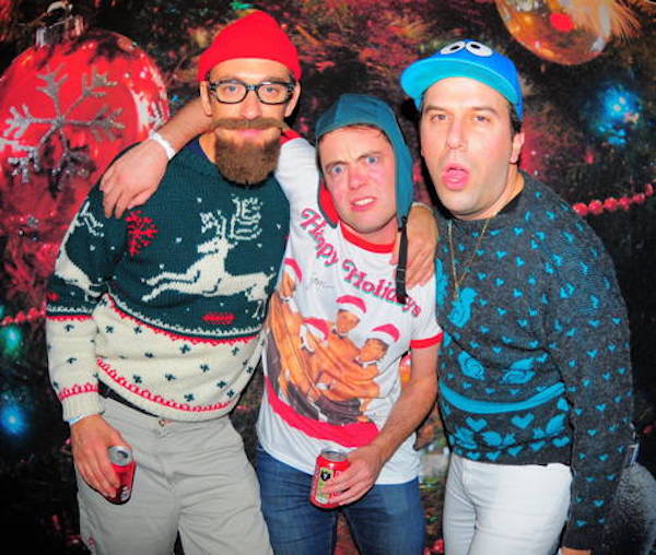 Hipster Awkward Christmas Photo