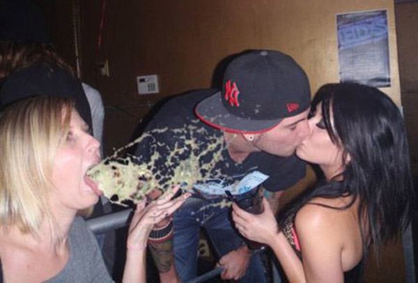 Kissing Vomit Fail