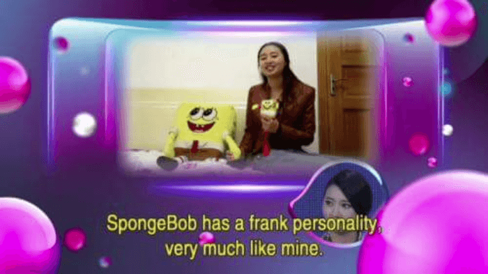 Spongebob China Reality Show