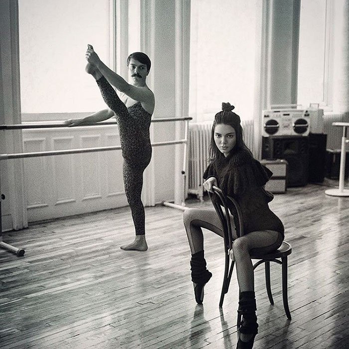 Dance Studio With Kendall Jenner
