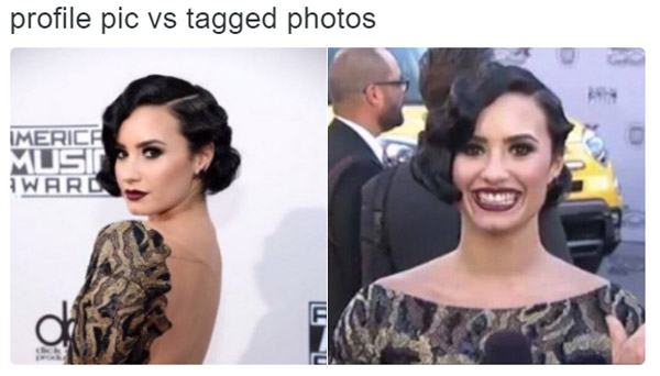 Demi Lovato Taggedpic Fail