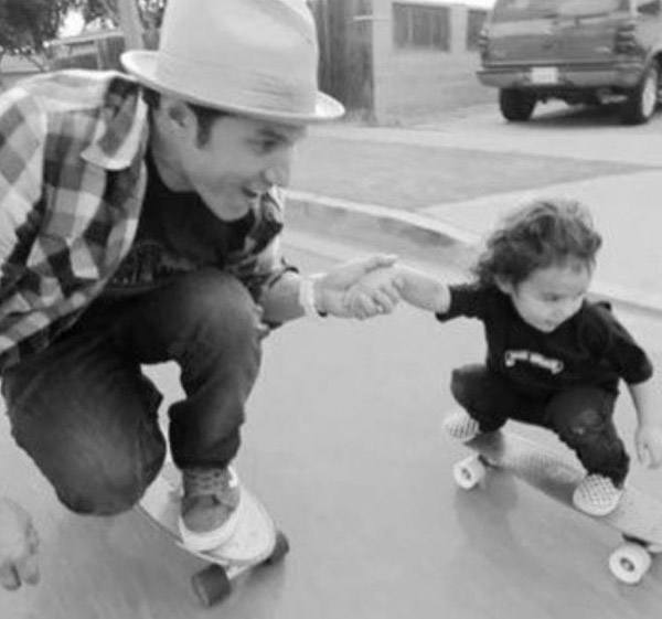 Father Son Skating