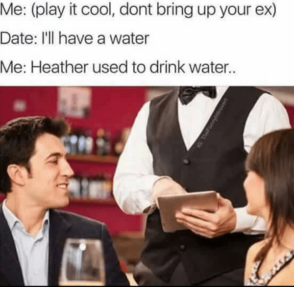 Heather Drank Water