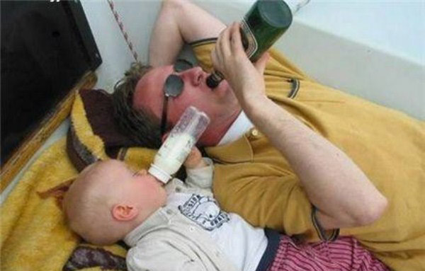 Like Father Like Son Drinking
