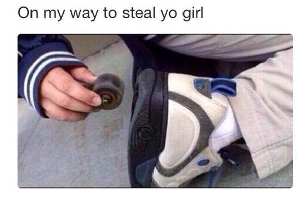 Steal Yo Girl Roller Shoes