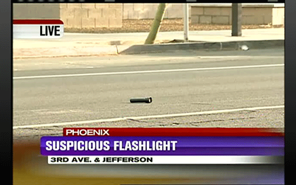 Suspicious Flashlight