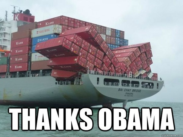 Thanks Obama Boat
