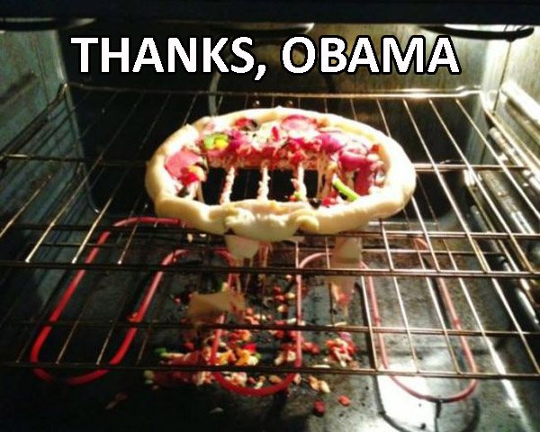 Thanks Obama Pizza Oven