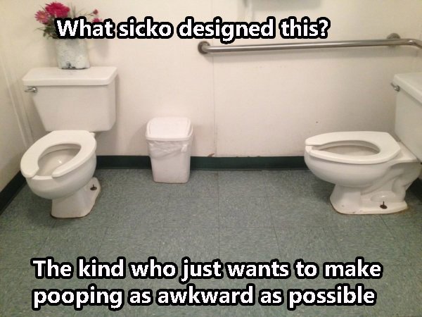Two Toilets