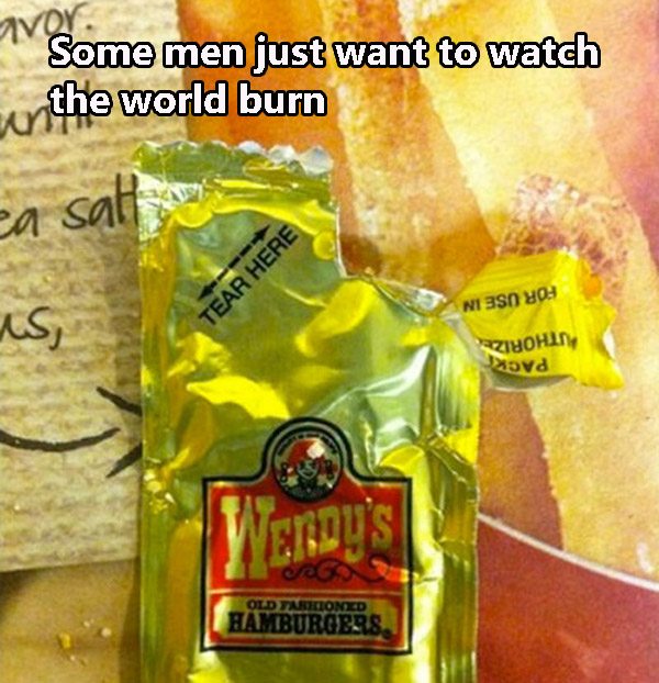 Wendys Condiment