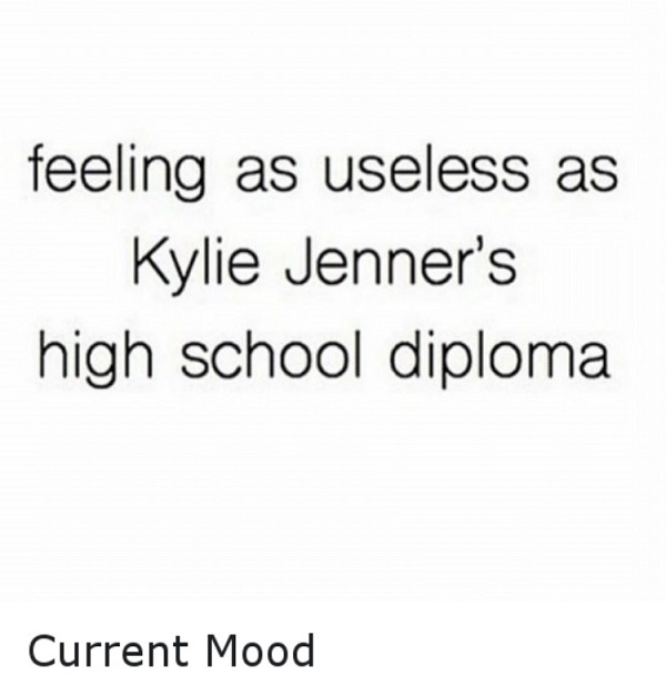 Kylie Jenner’s Diploma