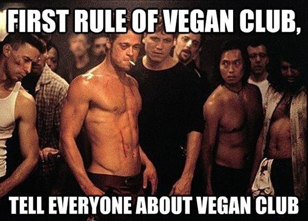 First Rule Of Vegan Club