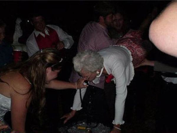 Grandma Kegstand