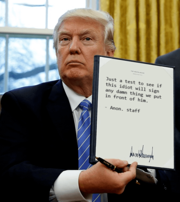 Trump Executive Order Memes