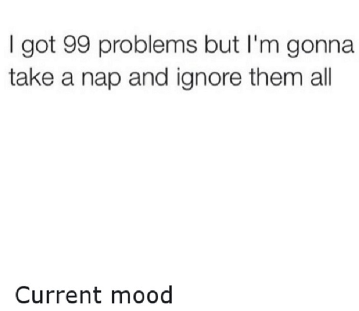Nap And Ignore Problems