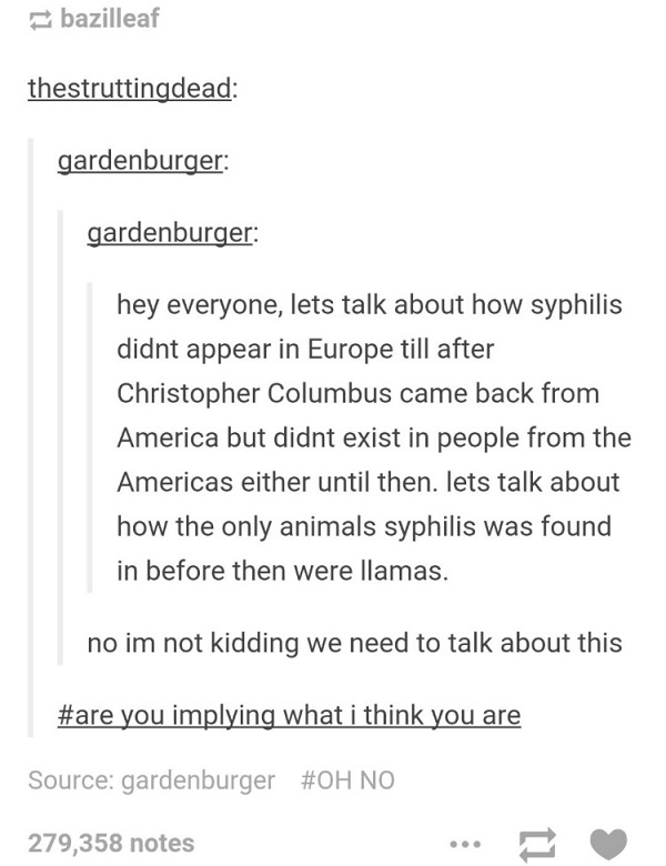 Syphilis Columbus