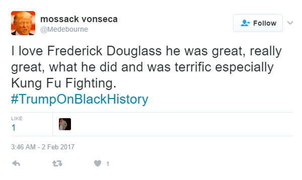 Trump Douglass Kung Fu Fighting