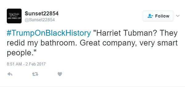 Trump Tubman Bathroom