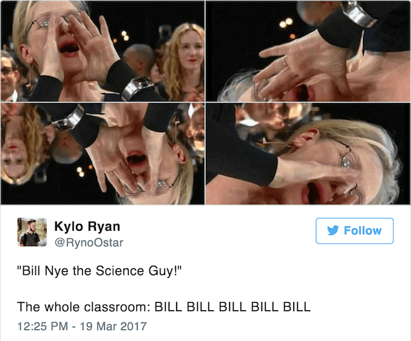 Bill Nye Meryl Streep Memes
