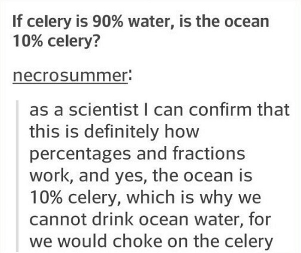 Celery In The Ocean