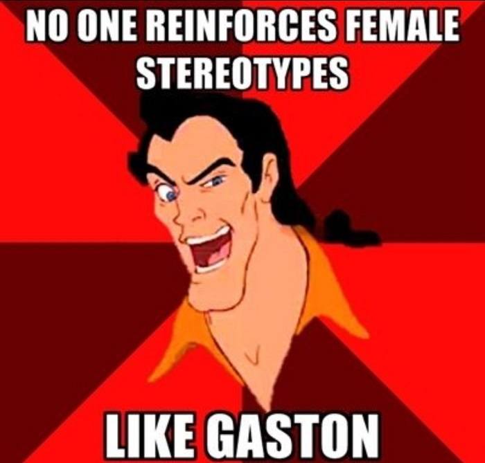 Gaston Female Stereotypes