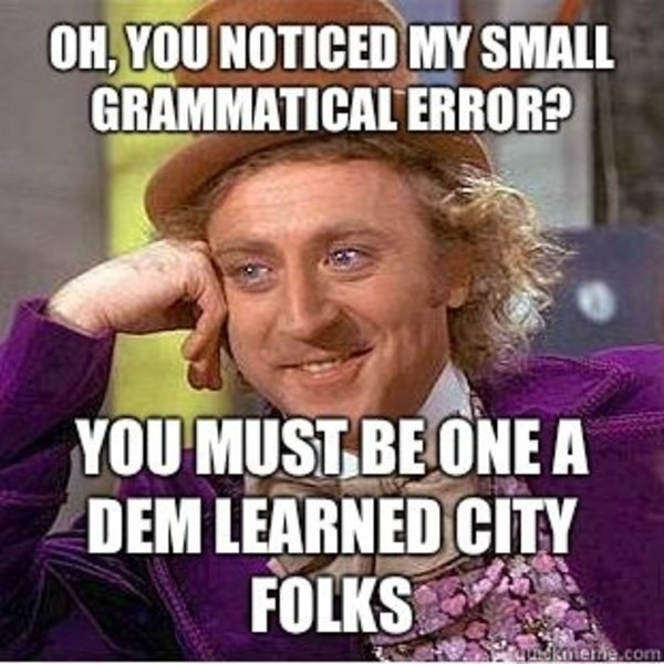 Grammar Error