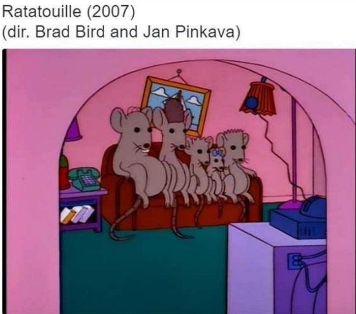 Ratatouille Funny Simpsons Movie