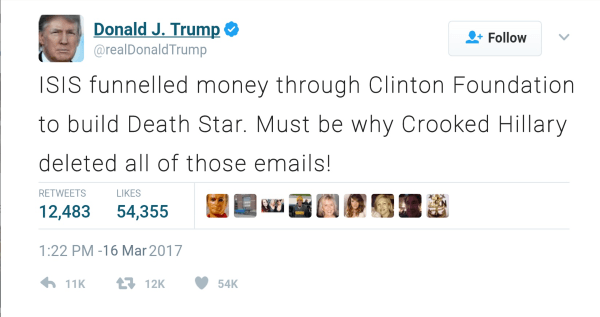 Trump Tweet