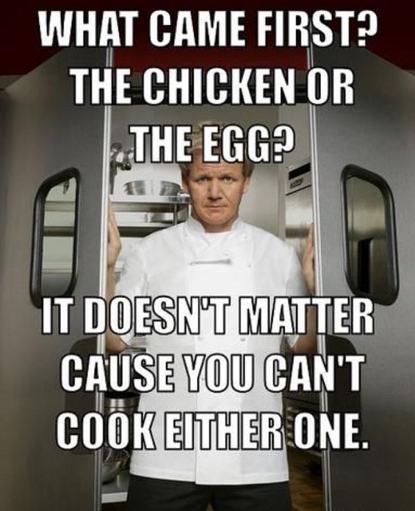 You Can't Cook