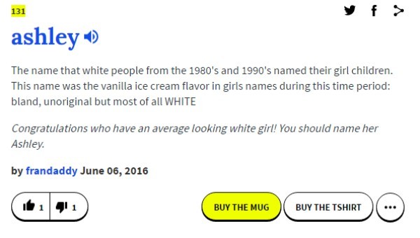 39 Urban Dictionary Name Definitions That Will Make You Rename Your Kids