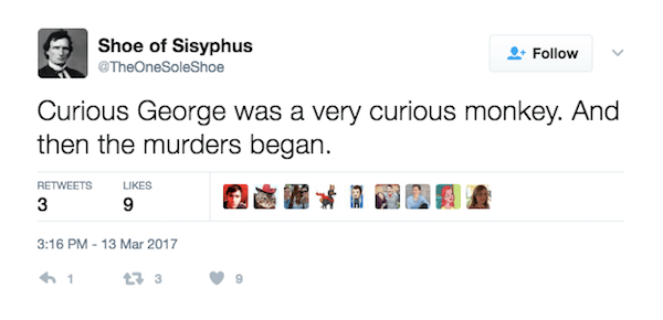 Curious George And Then The Murders Began