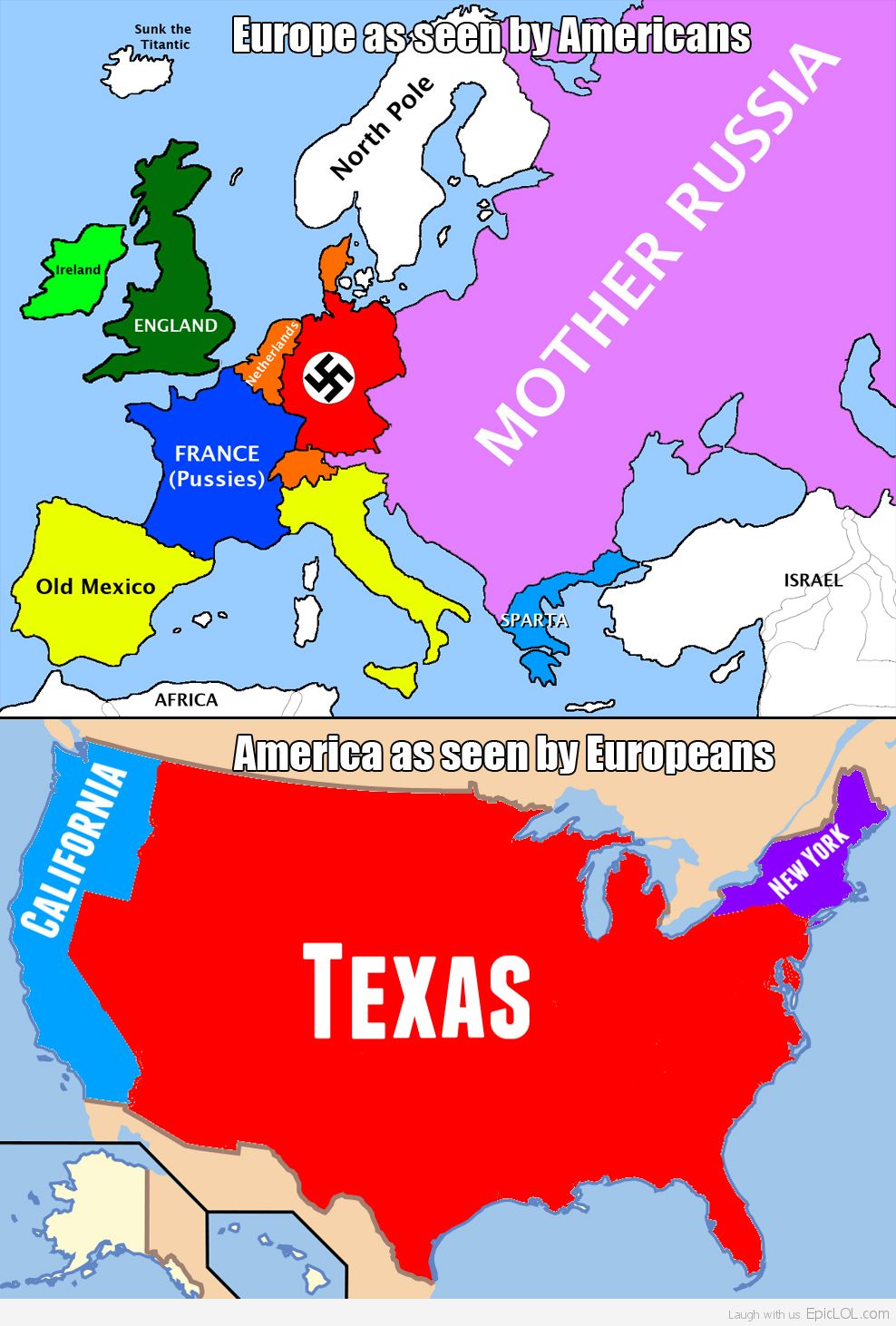 35 Funny Maps That Would Have Actually Made Geography Fun