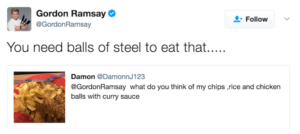 Hilarious Gordon Ramsay Twitter Roasts