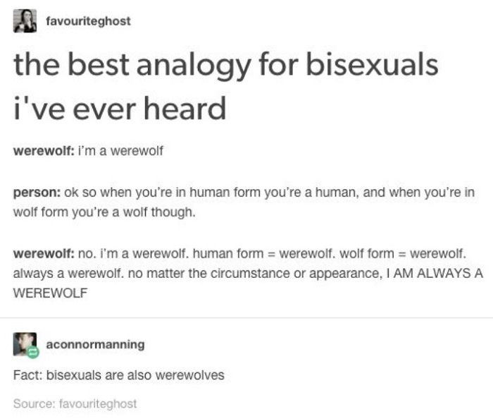 Bisexual Werewolf