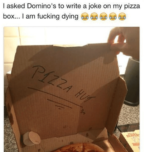 Domino’s Talking Trash