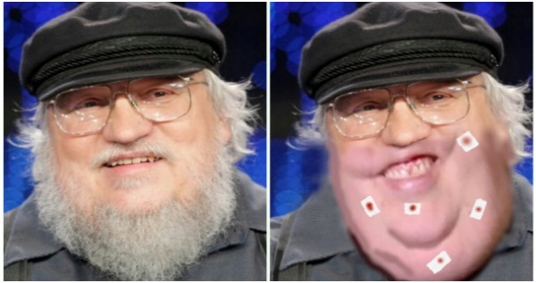George Rr Martin Shave (1)