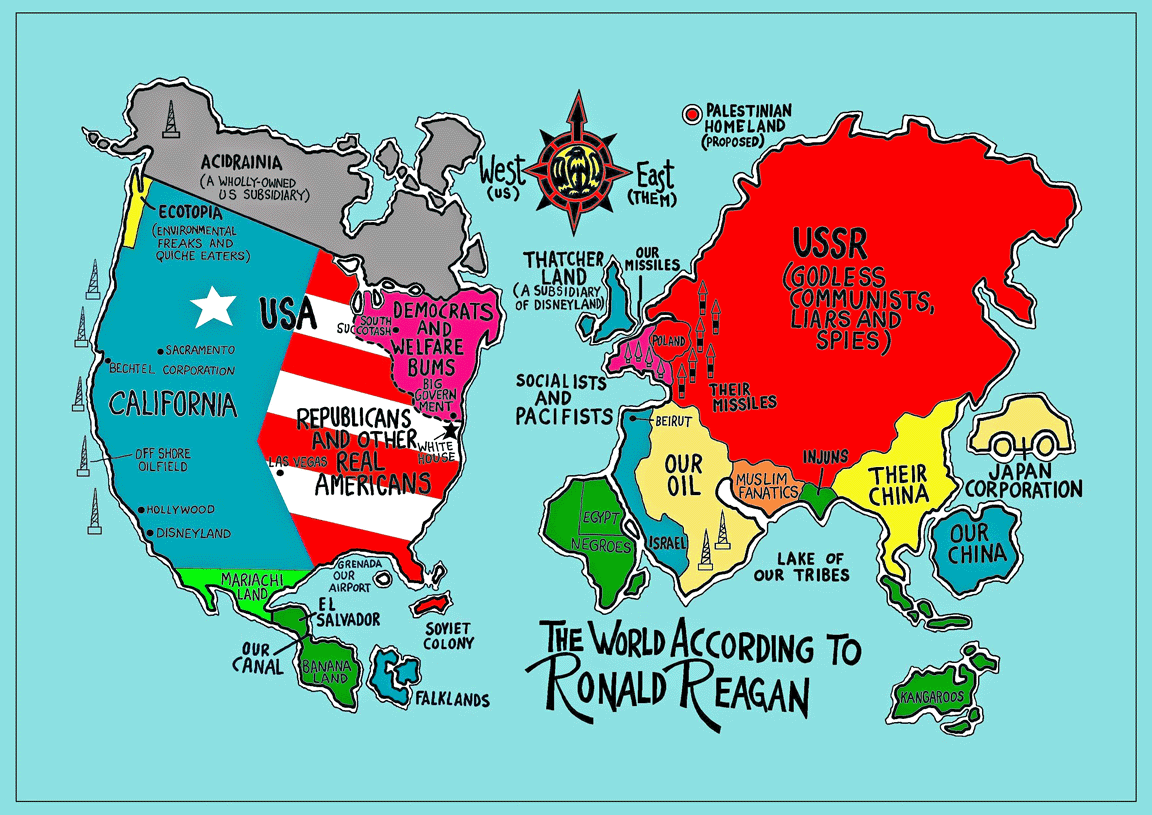 35 Funny Maps That Would Have Actually Made Geography Fun   Reagan 