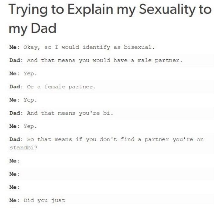 Sexuality Dad Joke
