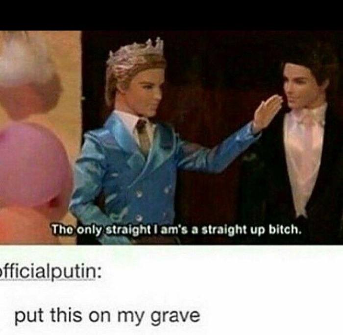 The Only Straight I Am