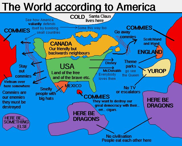 35 Funny Maps That Would Have Actually Made Geography Fun