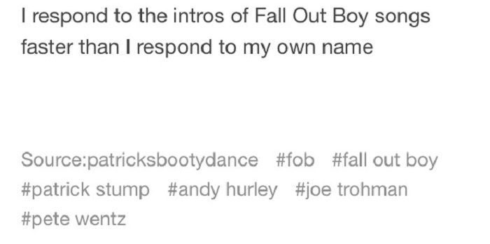 Fall Out Boy Songs