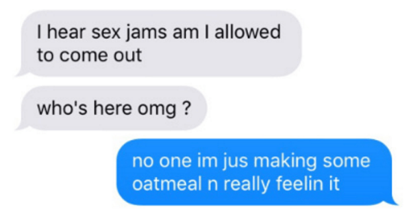 Feeling The Oatmeal Funny Texts