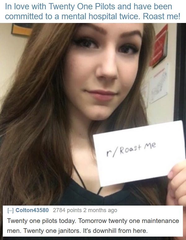 Hilarious Roasts From Reddit