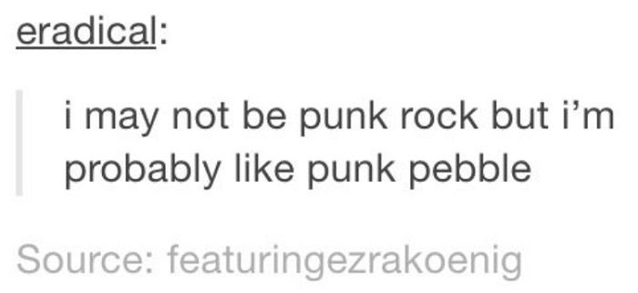 Punk Pebble