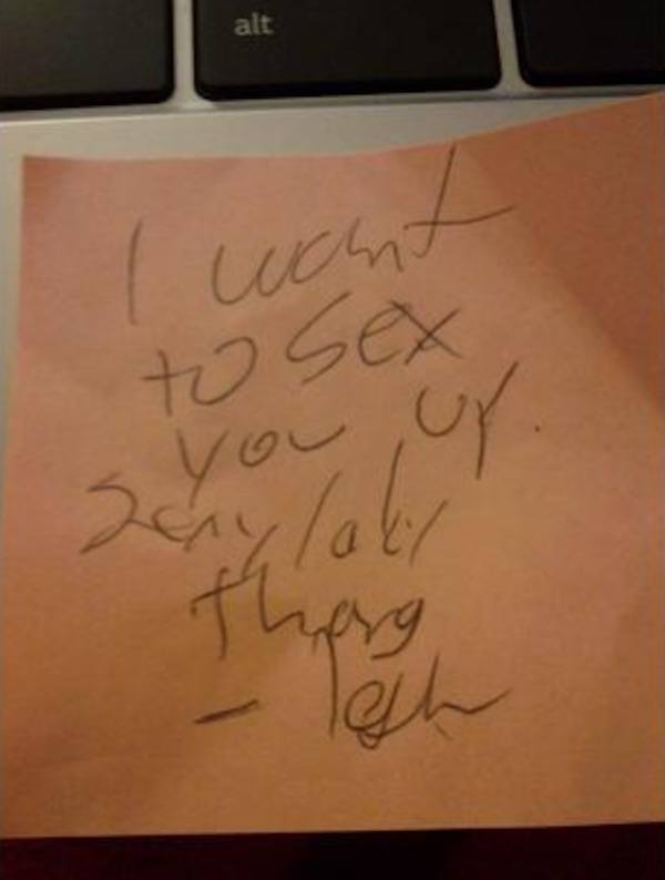 Sex You Up Drunk Notes