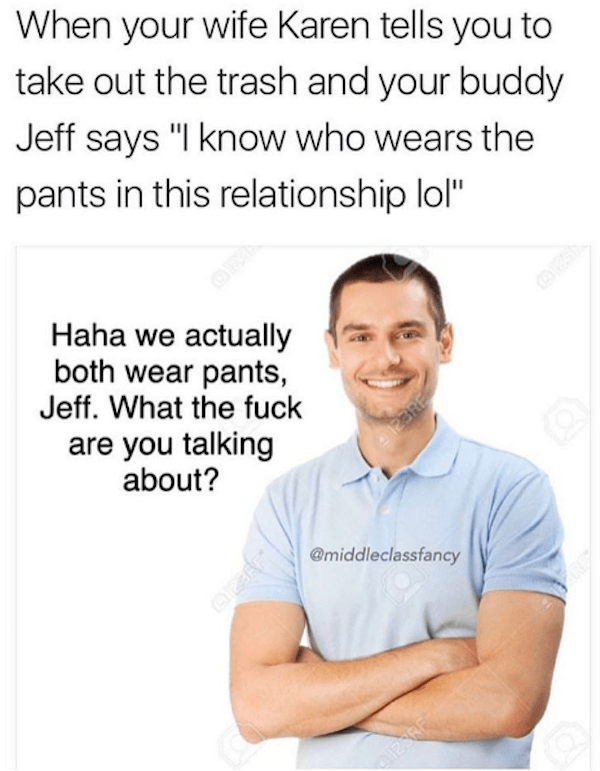 Who Wears The Pants