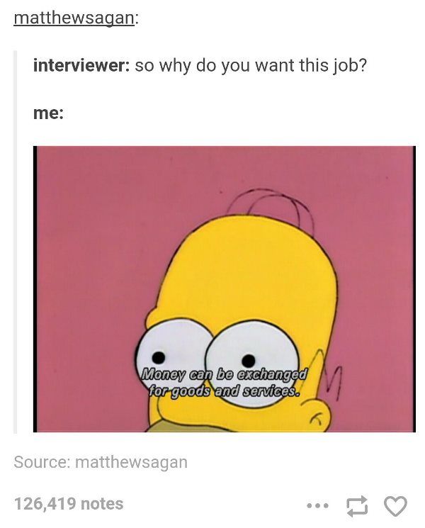 Why Do You Want This Job