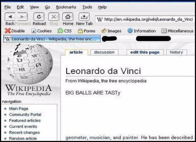 41 Funny Wikipedia Edits That Prove Fact Checking Is Overrated