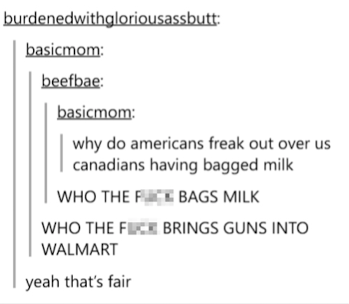 Bagged Milk